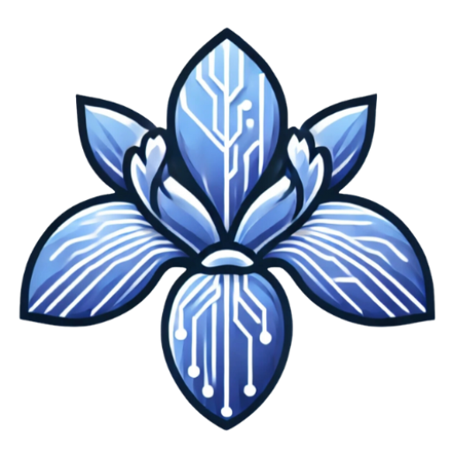 IRIS BLUE Tech Logo
